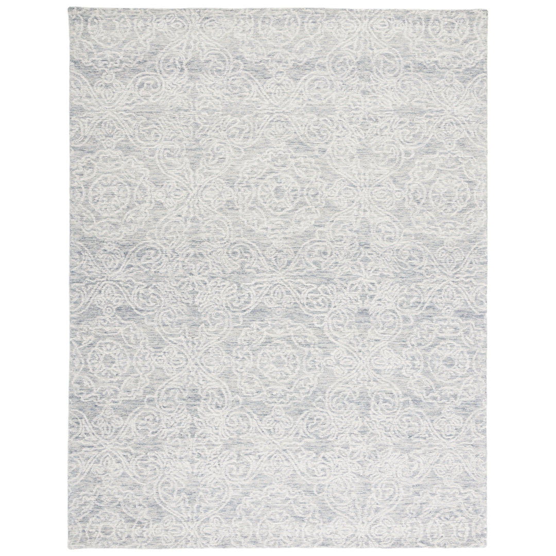 SAFAVIEH Metro MET997G Handmade Light Grey / Ivory Rug Image 1