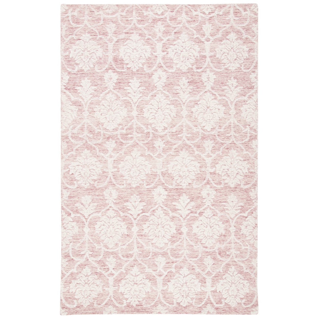 SAFAVIEH Metro MET996U Handmade Pink / Ivory Rug Image 1