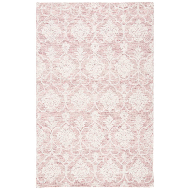 SAFAVIEH Metro MET996U Handmade Pink / Ivory Rug Image 1