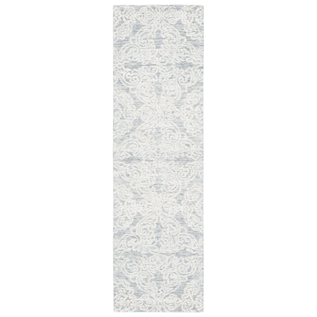 SAFAVIEH Metro MET997G Handmade Light Grey / Ivory Rug Image 2