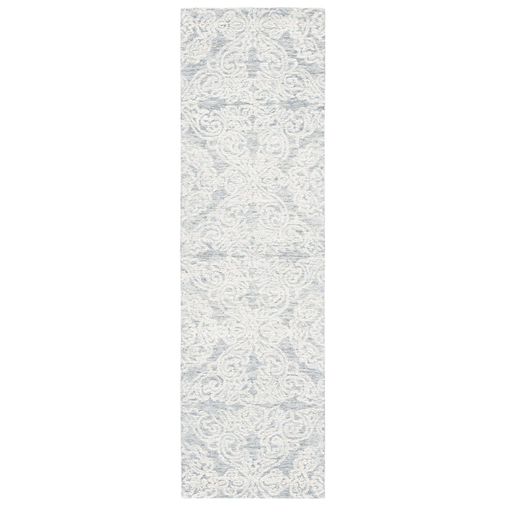 SAFAVIEH Metro MET997G Handmade Light Grey / Ivory Rug Image 2