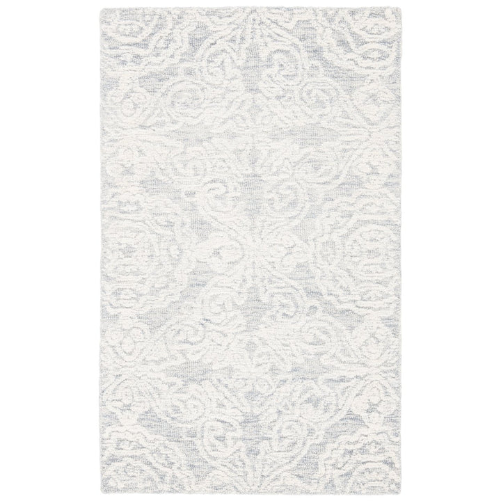 SAFAVIEH Metro MET997G Handmade Light Grey / Ivory Rug Image 3