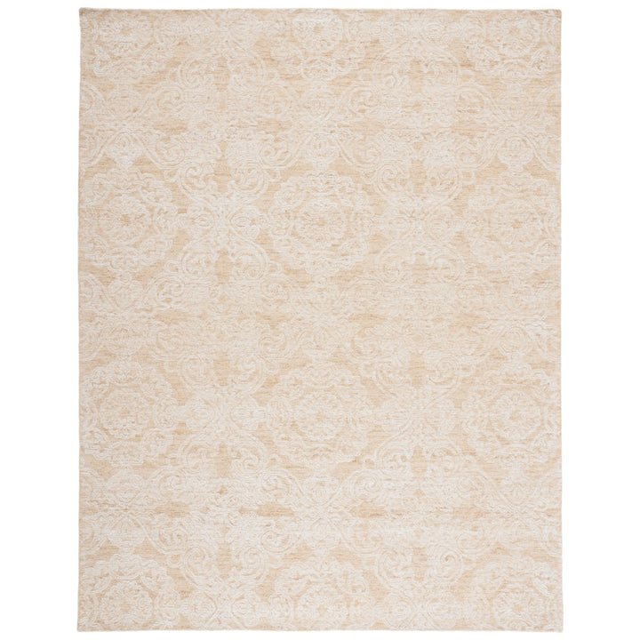 SAFAVIEH Metro MET997D Handmade Gold / Ivory Rug Image 1