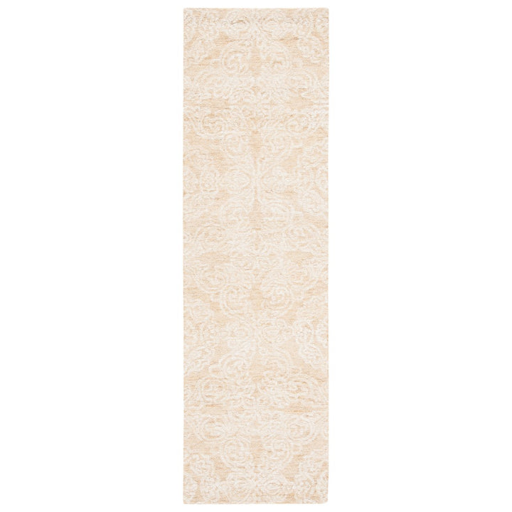 SAFAVIEH Metro MET997D Handmade Gold / Ivory Rug Image 2