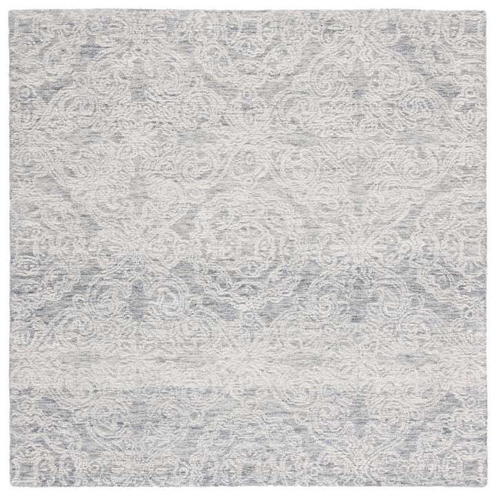 SAFAVIEH Metro MET997G Handmade Light Grey / Ivory Rug Image 7