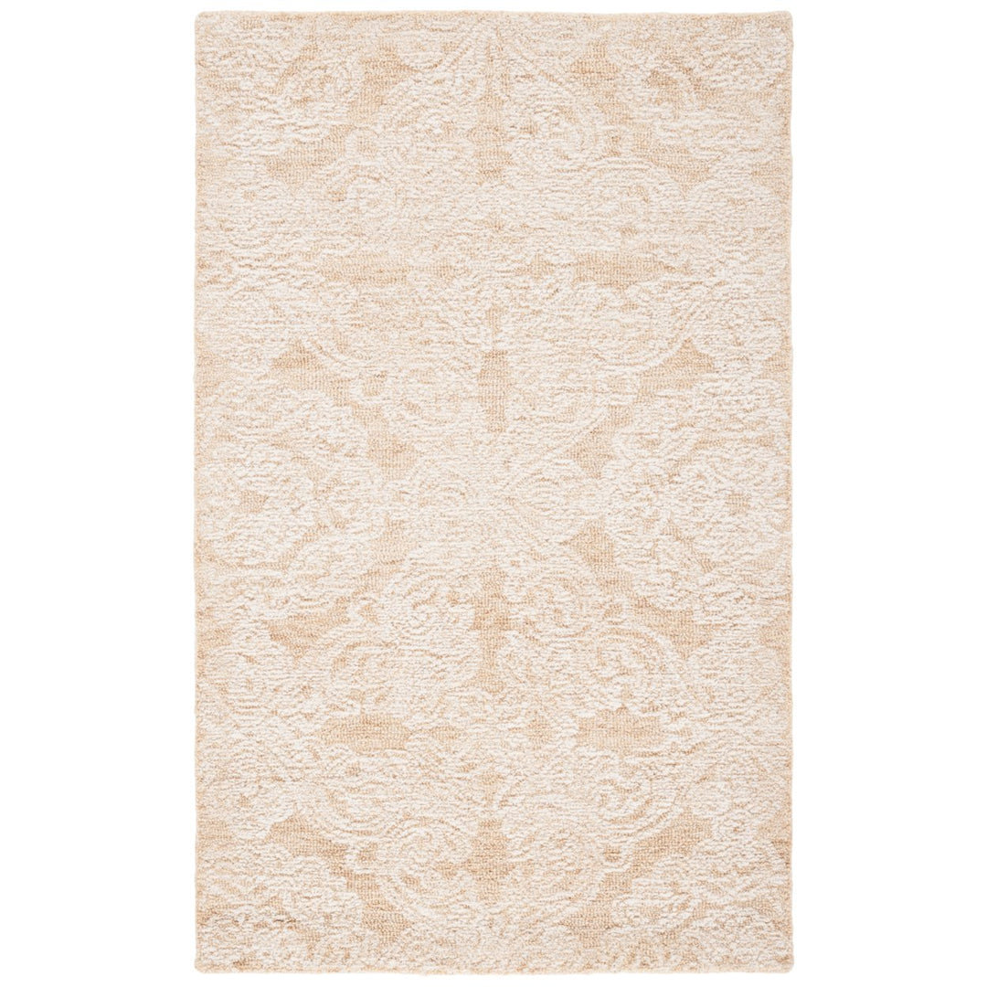 SAFAVIEH Metro MET997D Handmade Gold / Ivory Rug Image 3