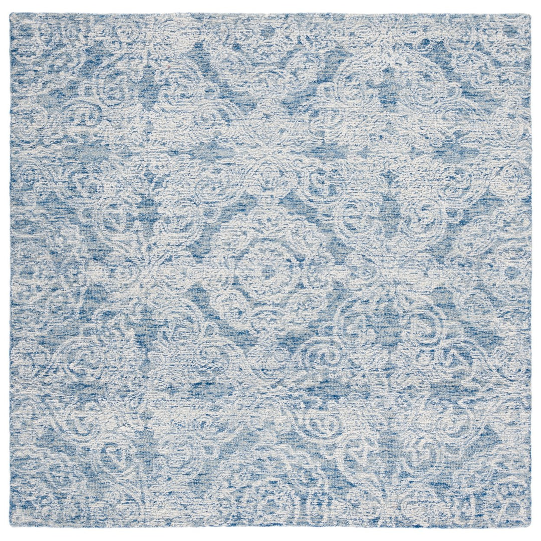 SAFAVIEH Metro MET997M Handmade Blue / Ivory Rug Image 5