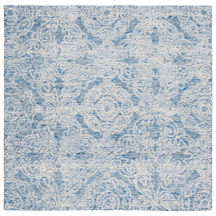 SAFAVIEH Metro MET997M Handmade Blue / Ivory Rug Image 5