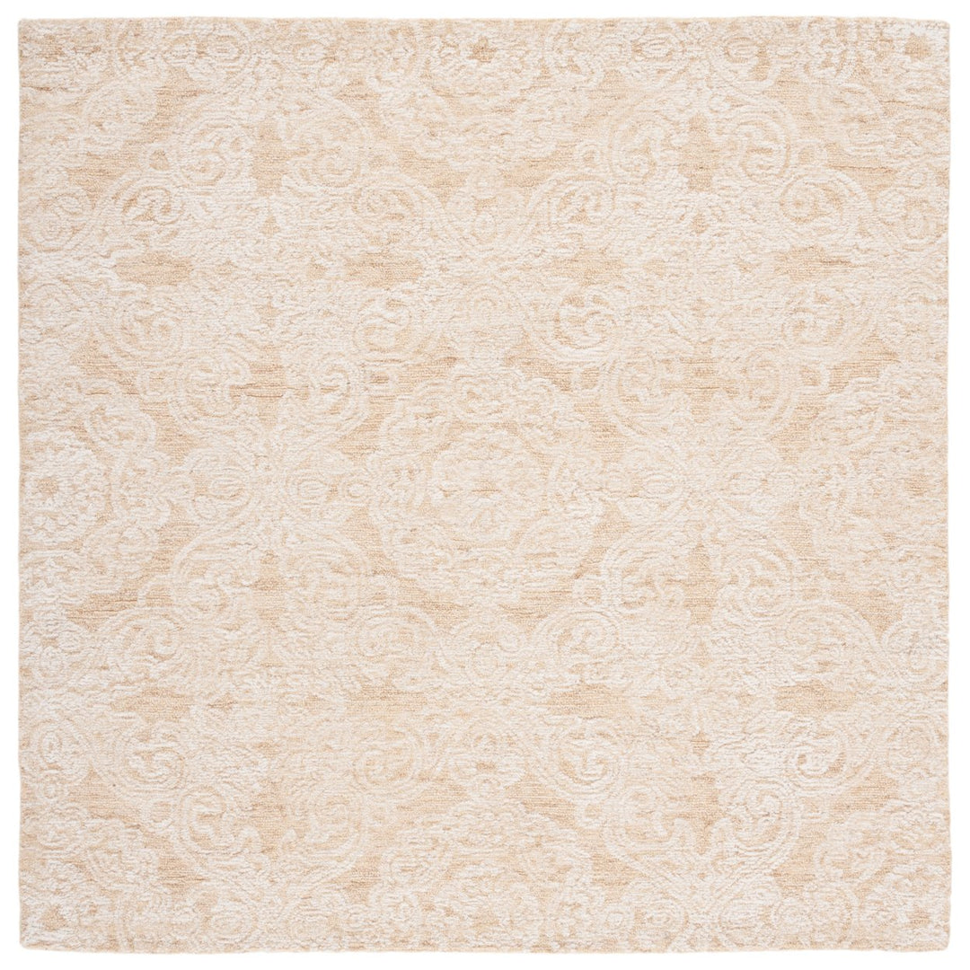 SAFAVIEH Metro MET997D Handmade Gold / Ivory Rug Image 7