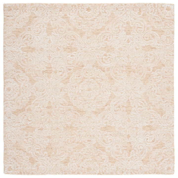 SAFAVIEH Metro MET997D Handmade Gold / Ivory Rug Image 7