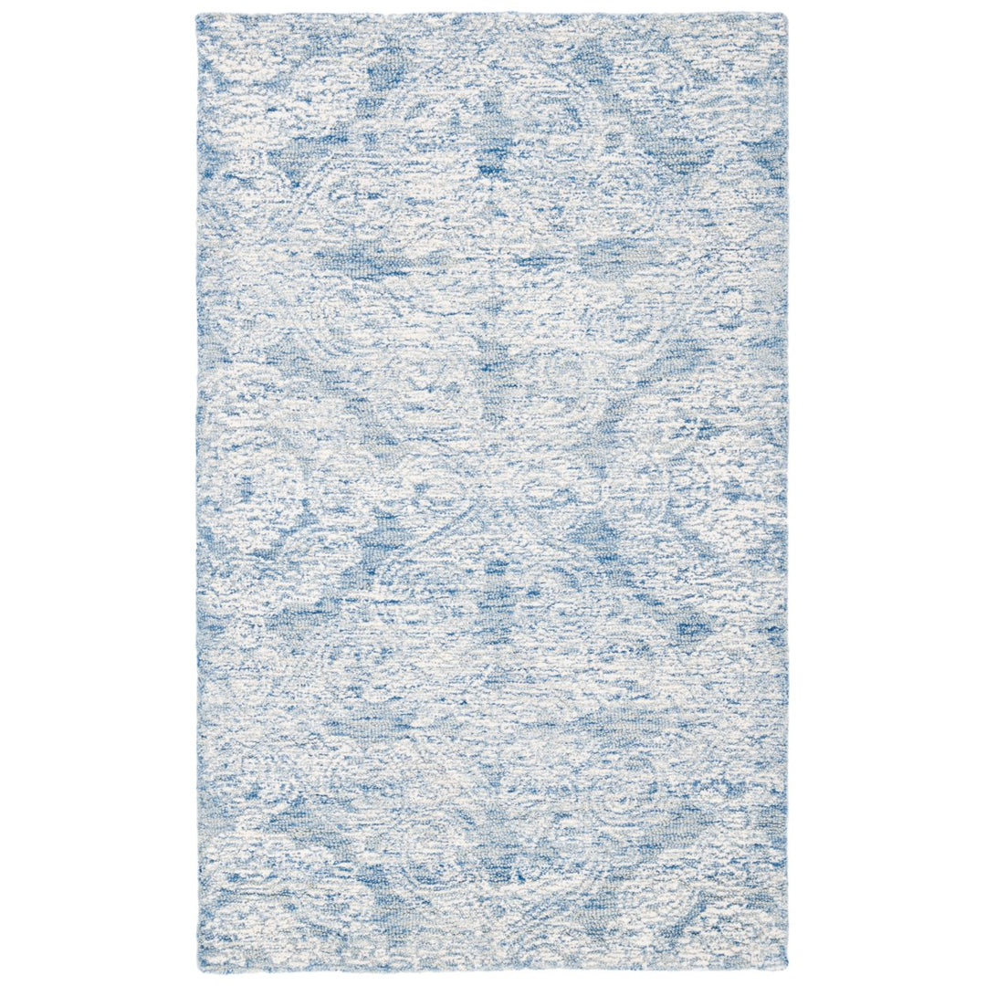 SAFAVIEH Metro MET997M Handmade Blue / Ivory Rug Image 9