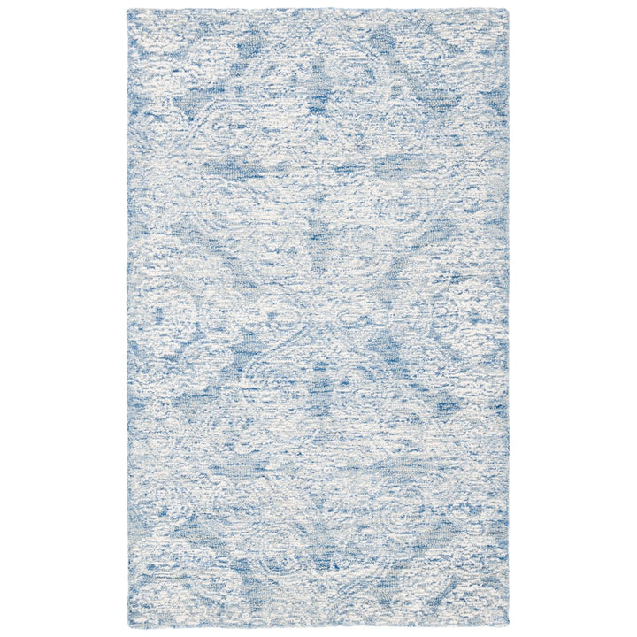 SAFAVIEH Metro MET997M Handmade Blue / Ivory Rug Image 9