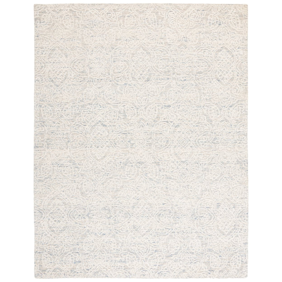 SAFAVIEH Metro MET998L Handmade Light Blue / Ivory Rug Image 1