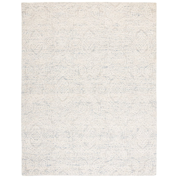 SAFAVIEH Metro MET998L Handmade Light Blue / Ivory Rug Image 1