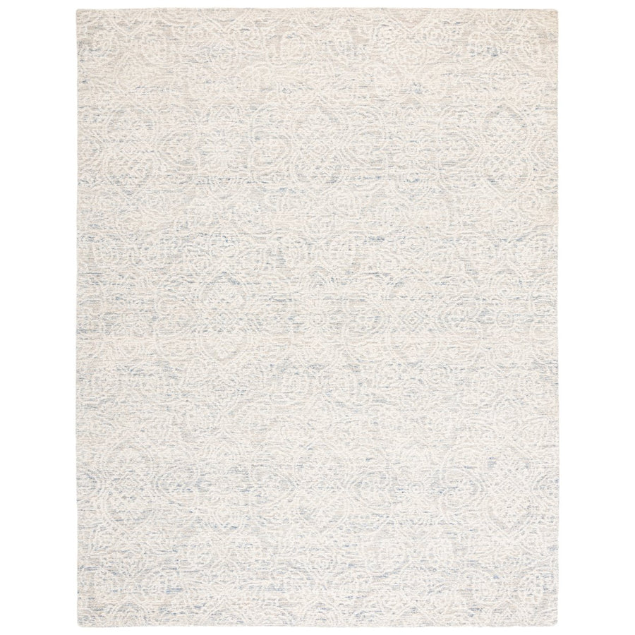 SAFAVIEH Metro MET998L Handmade Light Blue / Ivory Rug Image 1