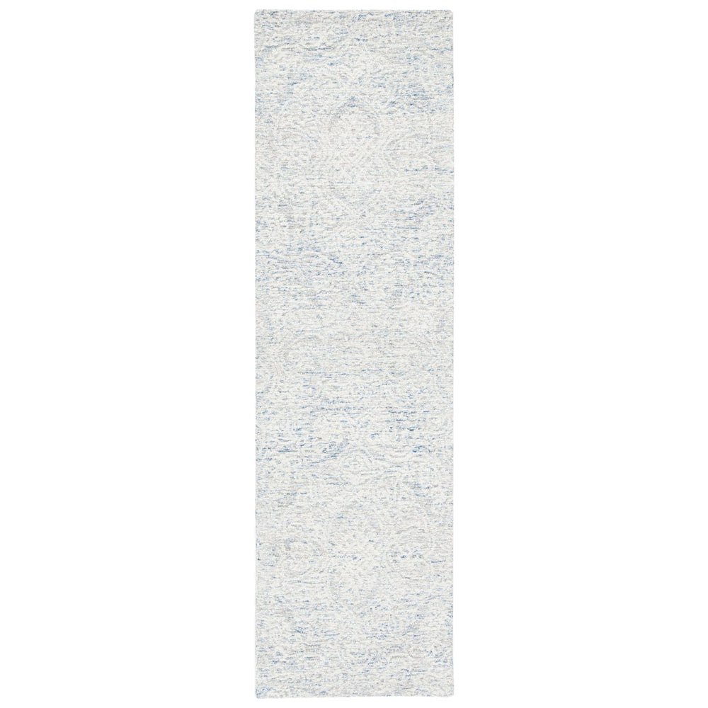 SAFAVIEH Metro MET998L Handmade Light Blue / Ivory Rug Image 2