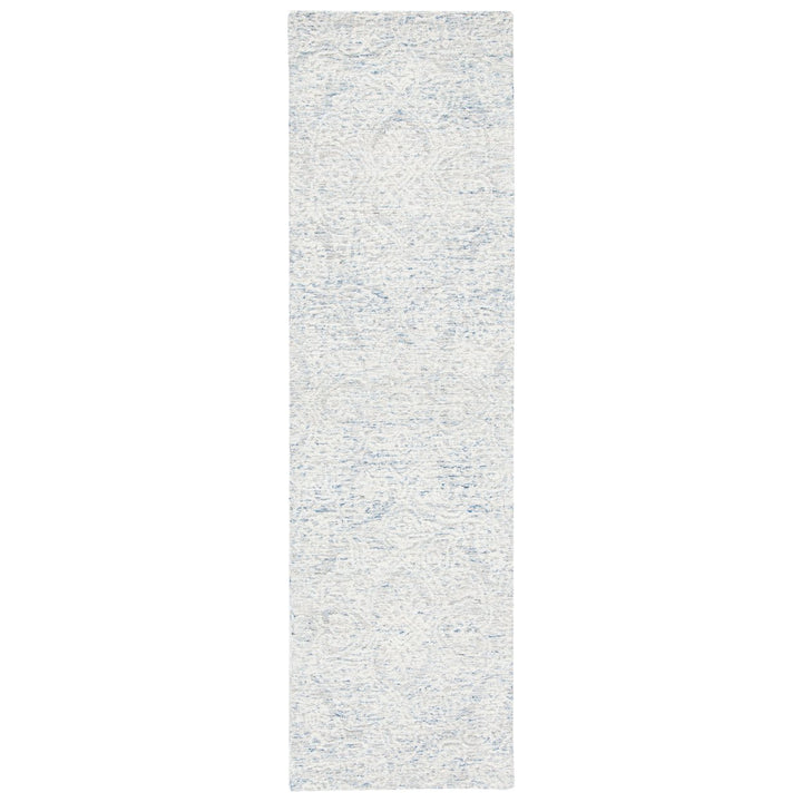 SAFAVIEH Metro MET998L Handmade Light Blue / Ivory Rug Image 2