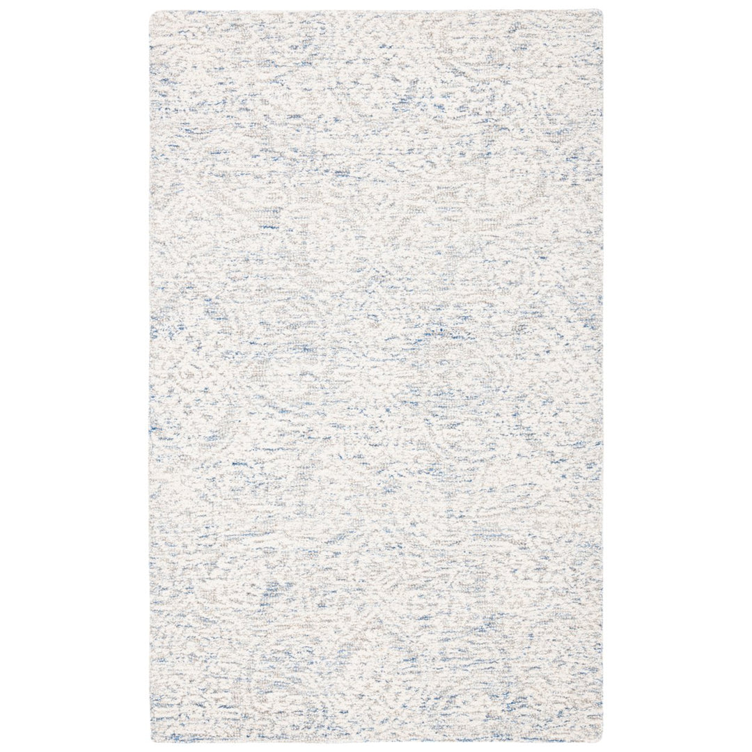 SAFAVIEH Metro MET998L Handmade Light Blue / Ivory Rug Image 1