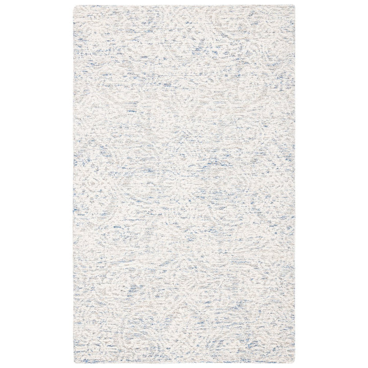 SAFAVIEH Metro MET998L Handmade Light Blue / Ivory Rug Image 1