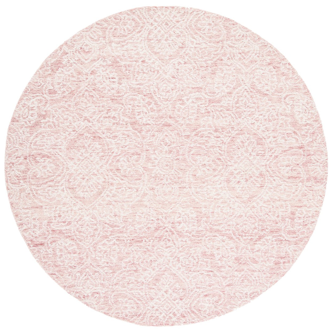 SAFAVIEH Metro MET998U Handmade Pink / Ivory Rug Image 1