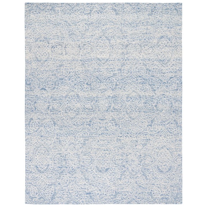 SAFAVIEH Metro MET998M Handmade Blue / Ivory Rug Image 7