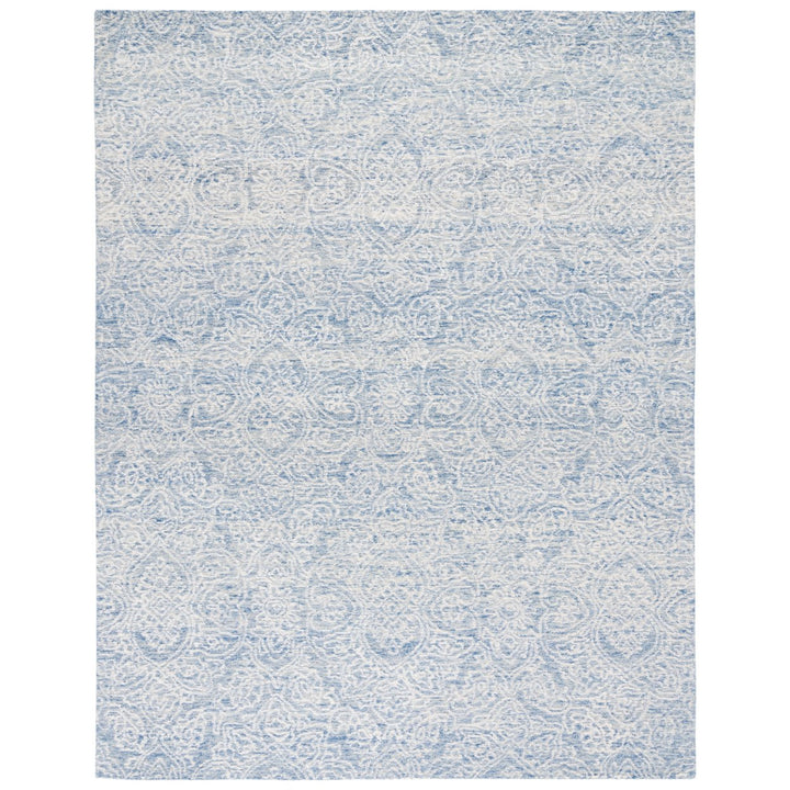 SAFAVIEH Metro MET998M Handmade Blue / Ivory Rug Image 1