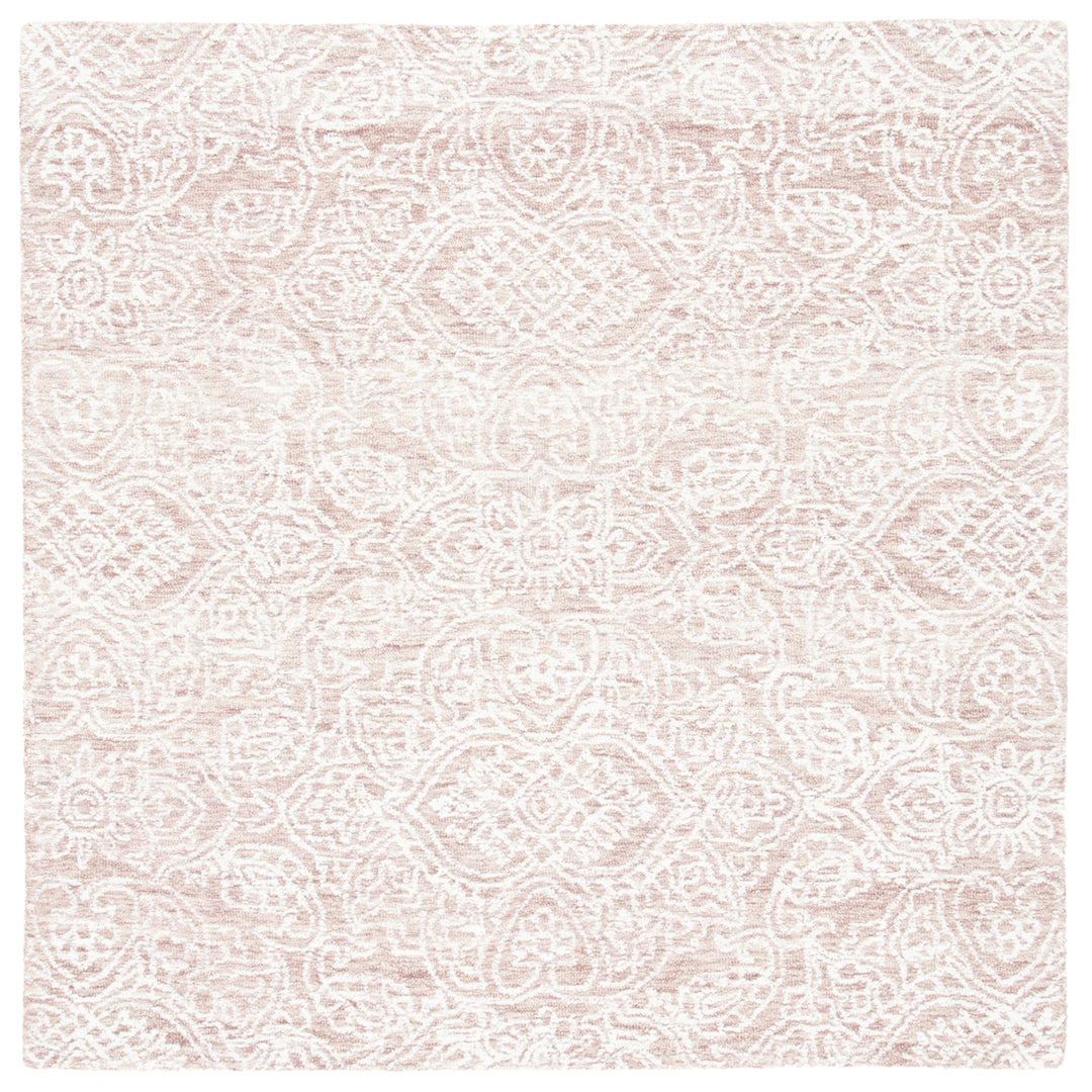 SAFAVIEH Metro MET998U Handmade Pink / Ivory Rug Image 6