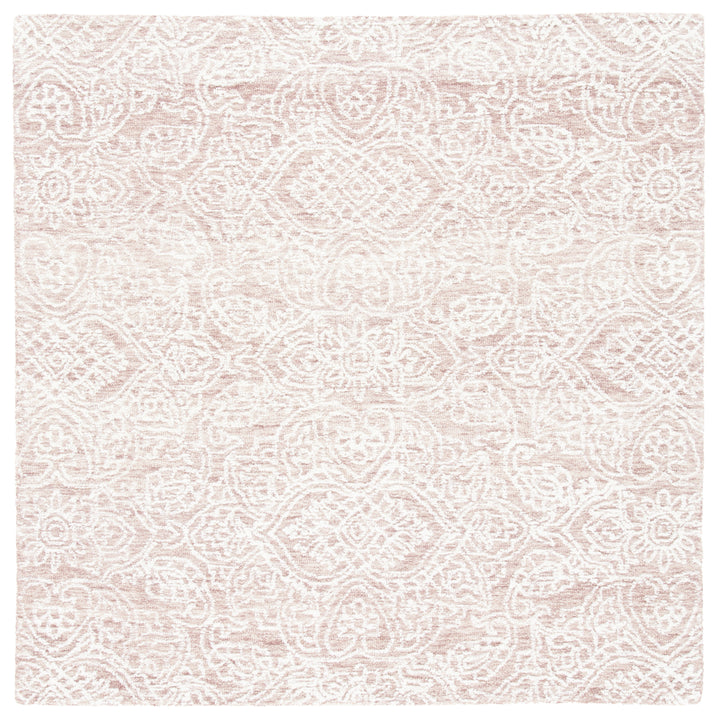 SAFAVIEH Metro MET998U Handmade Pink / Ivory Rug Image 6