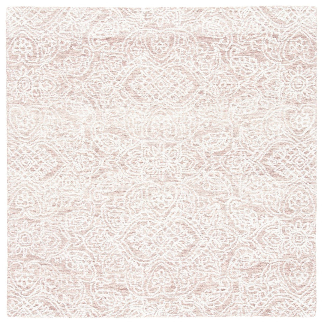 SAFAVIEH Metro MET998U Handmade Pink / Ivory Rug Image 1