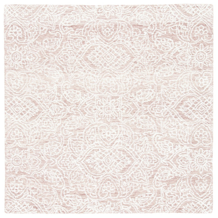 SAFAVIEH Metro MET998U Handmade Pink / Ivory Rug Image 1