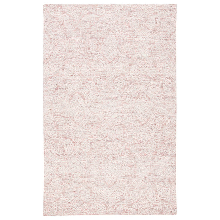 SAFAVIEH Metro MET998U Handmade Pink / Ivory Rug Image 1