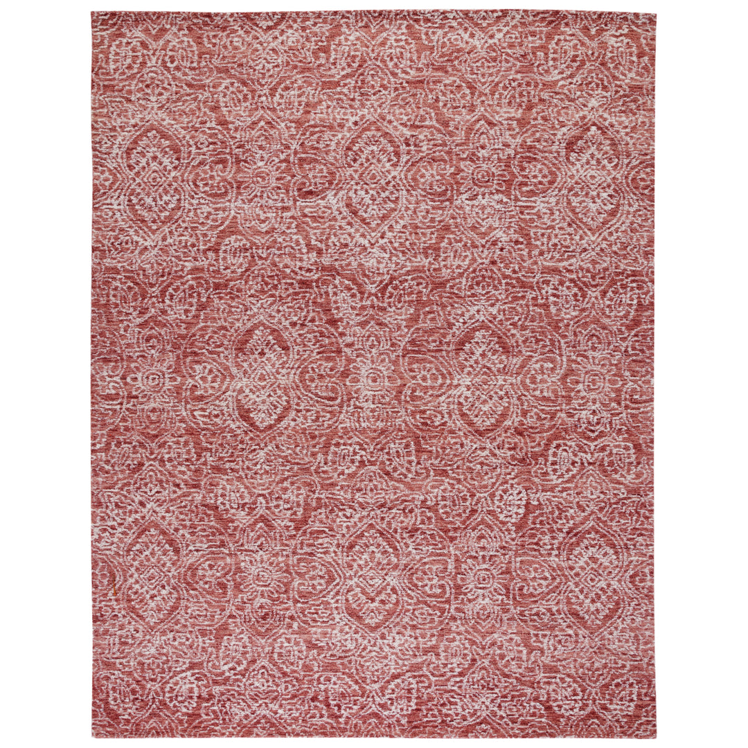 SAFAVIEH Metro MET998U Handmade Pink / Ivory Rug Image 11