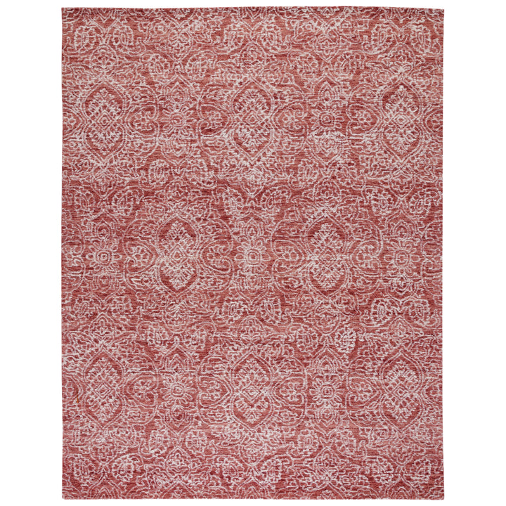 SAFAVIEH Metro MET998U Handmade Pink / Ivory Rug Image 11