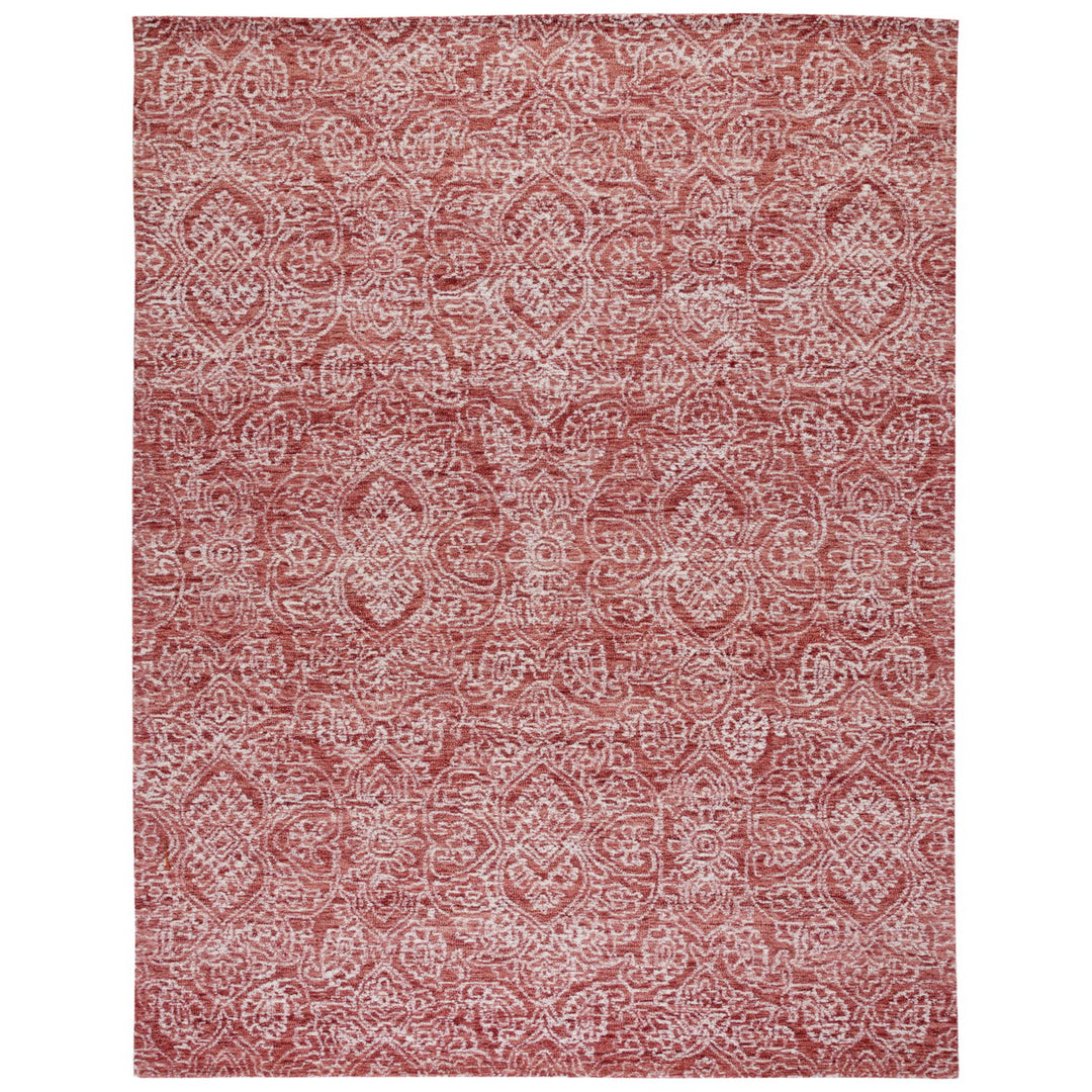 SAFAVIEH Metro MET998U Handmade Pink / Ivory Rug Image 1