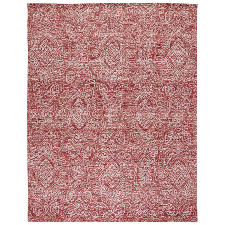 SAFAVIEH Metro MET998U Handmade Pink / Ivory Rug Image 1