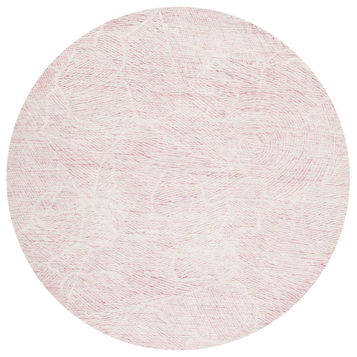 SAFAVIEH Metro MET999U Handmade Pink / Ivory Rug Image 1