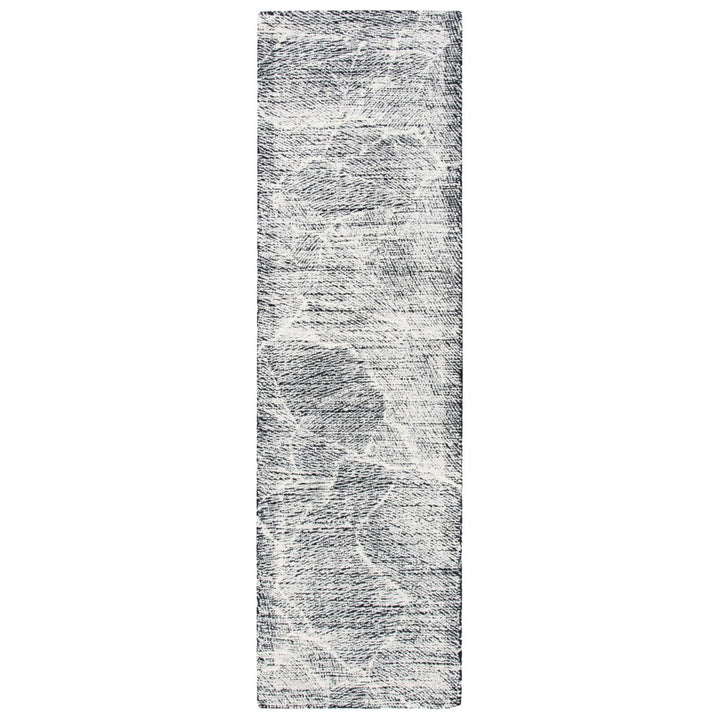 SAFAVIEH Metro MET999Z Handmade Black / Ivory Rug Image 5