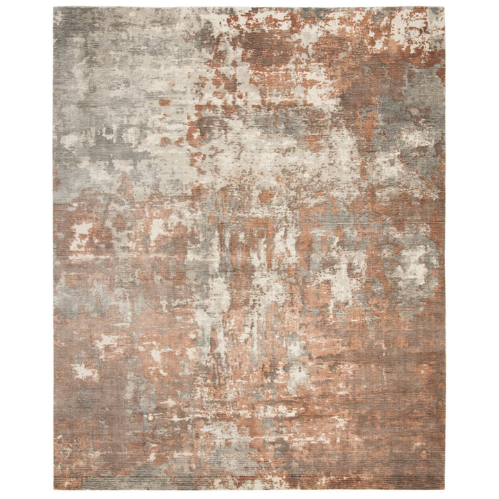 SAFAVIEH MIR338P Mirage Rust / Silver Image 2