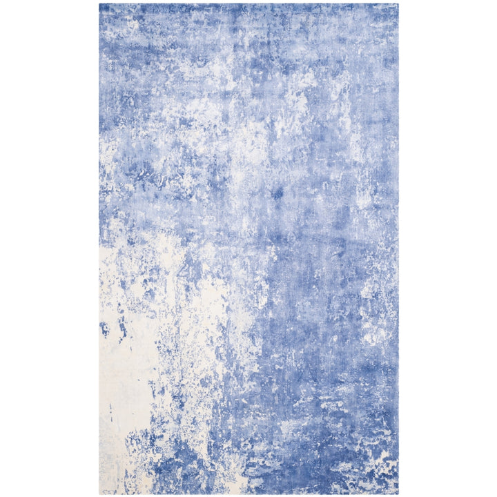 SAFAVIEH Mirage Collection MIR411B Handmade Dark Blue Rug Image 2