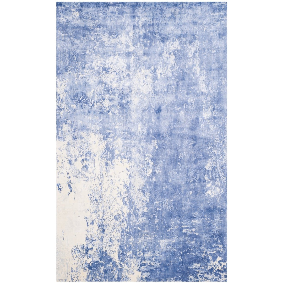 SAFAVIEH Mirage Collection MIR411B Handmade Dark Blue Rug Image 1