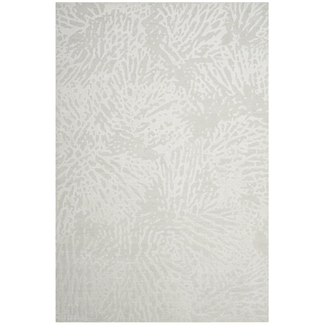 SAFAVIEH Mirage Collection MIR538A Handmade Light Grey Rug Image 2