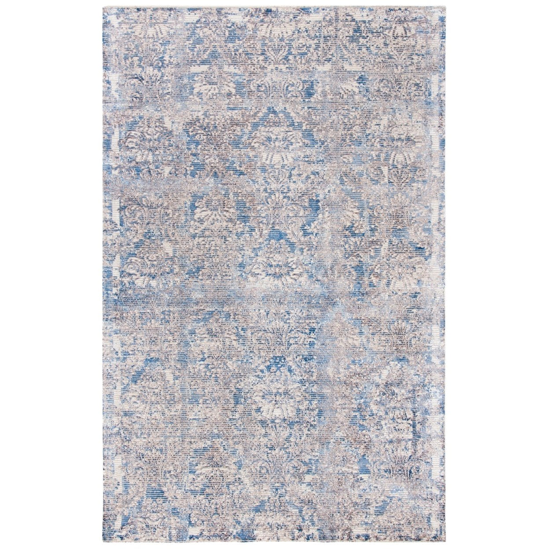 SAFAVIEH Mirage MIR735N Handwoven Navy / Ivory Rug Image 1