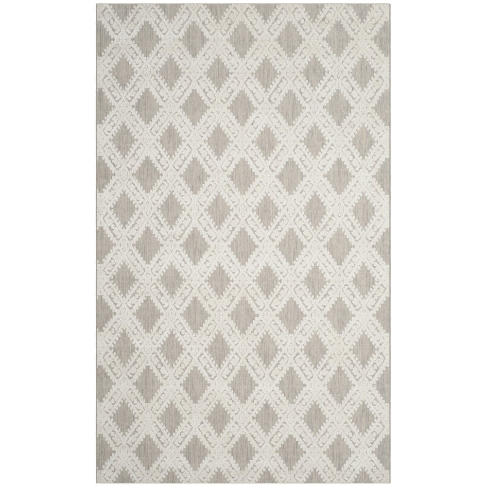 SAFAVIEH Mirage MIR901A Handmade Silver / Ivory Rug Image 2