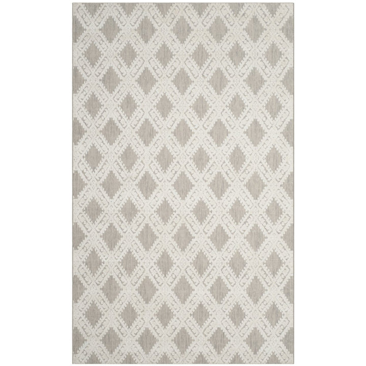 SAFAVIEH Mirage MIR901A Handmade Silver / Ivory Rug Image 2