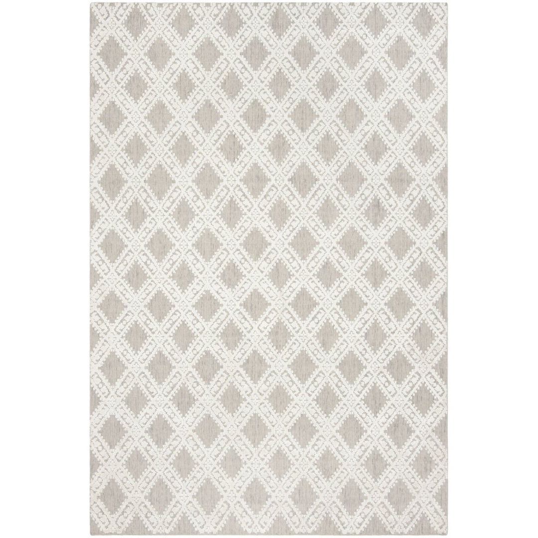 SAFAVIEH Mirage MIR901A Handmade Silver / Ivory Rug Image 1