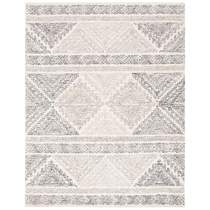 SAFAVIEH Micro-Loop MLP206B Ivory / Light Brown Rug Image 1