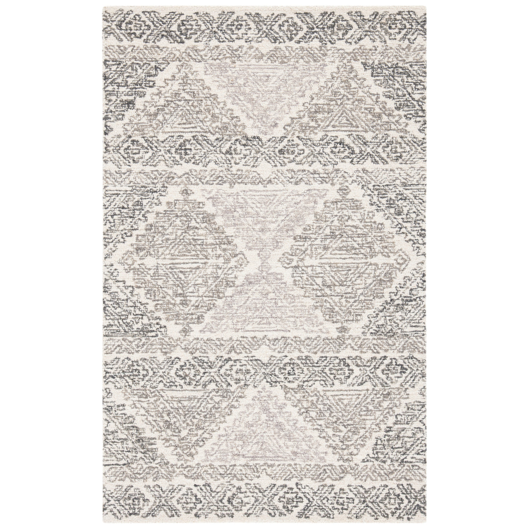 SAFAVIEH Micro-Loop MLP206B Ivory / Light Brown Rug Image 2