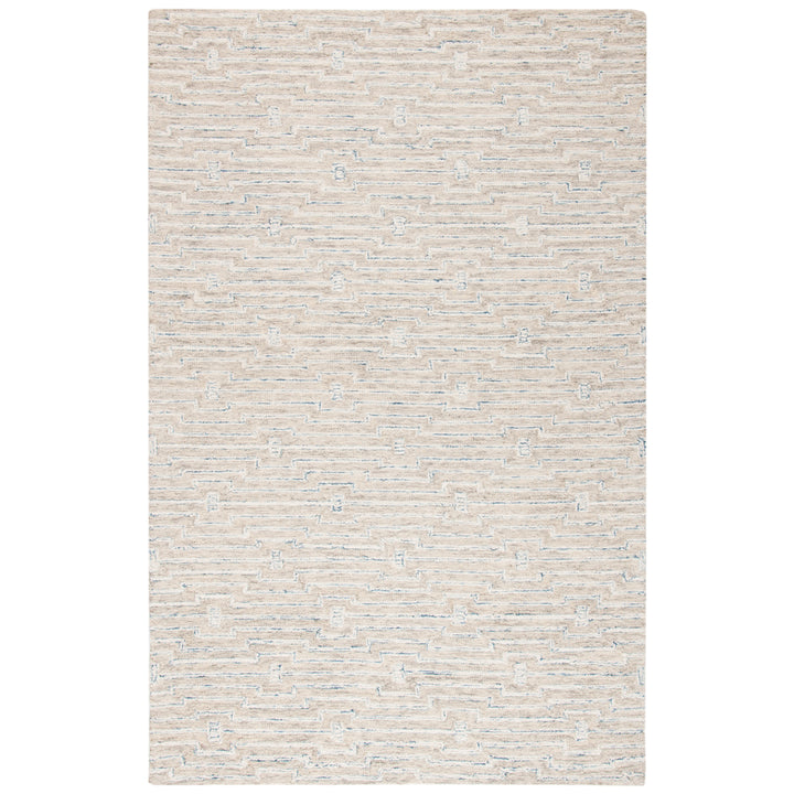 SAFAVIEH Micro-Loop MLP178F Light Grey / Ivory Rug Image 11