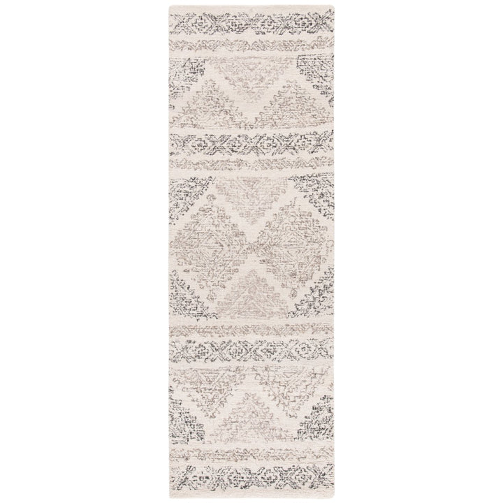 SAFAVIEH Micro-Loop MLP206B Ivory / Light Brown Rug Image 3