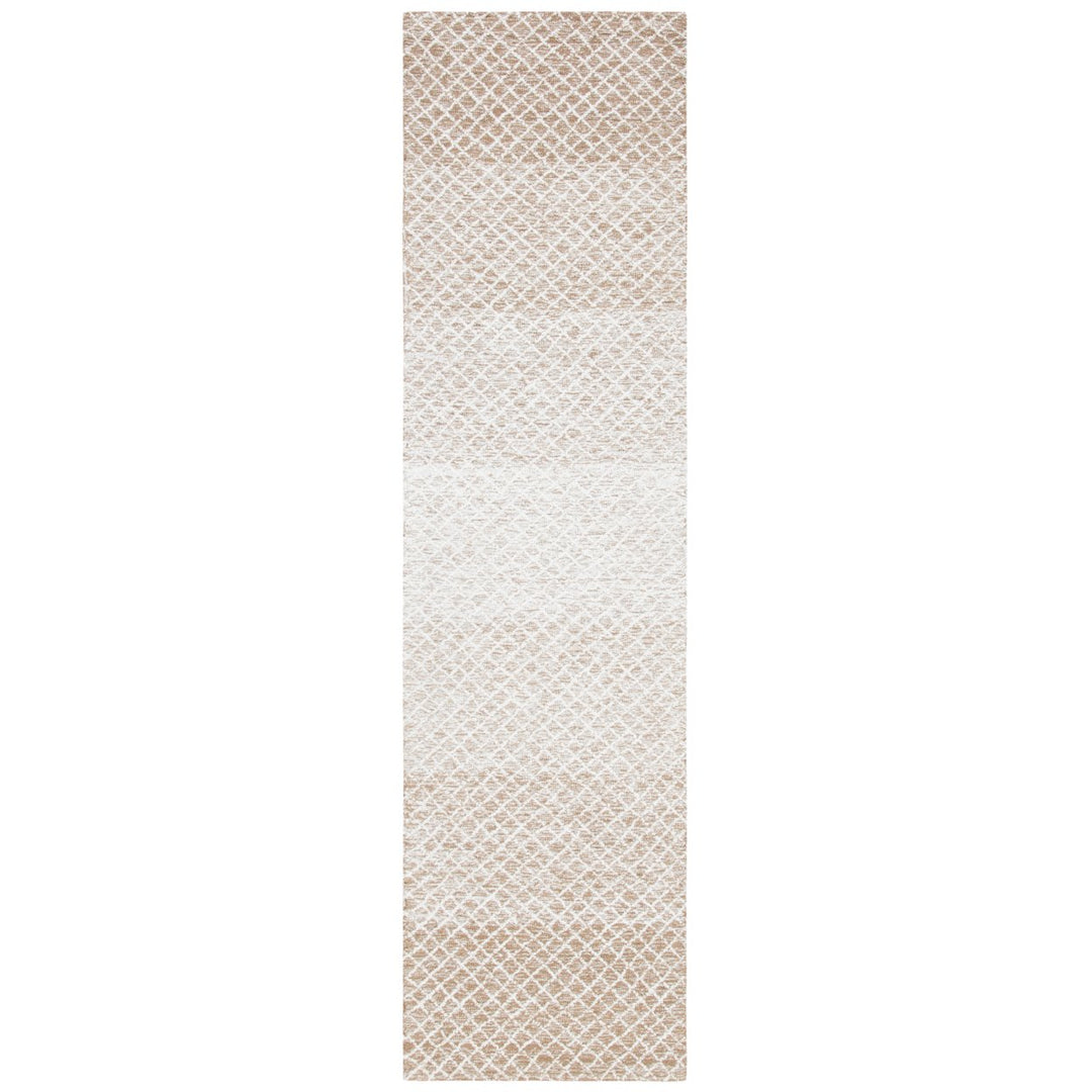 SAFAVIEH Micro-Loop MLP353B Handmade Beige / Ivory Rug Image 1